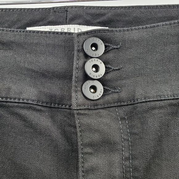 Torrid Black Jegging Skinny Jeans High Waisted Rise NEW - Picture 4 of 11